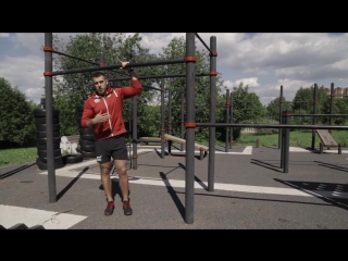 a simple development of grip strength on the workout area from roman penkovsky