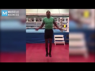 anthony joshua extreme workout muscle madness