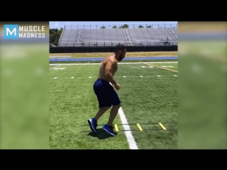 fastest footwork in the world - luis badillo jr. muscle madness