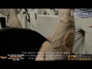 explosive chest workout by martin ford (star to f undeniable 4) rus, gymfit info channel