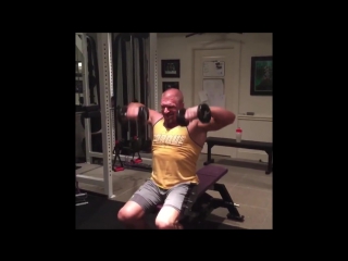 triple h workout routine 2016