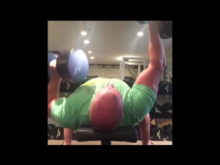 triple h training for wrestlemania 32