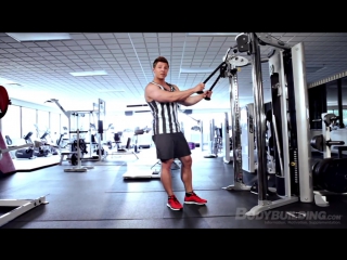 steve cook back and biceps workout big man on campus