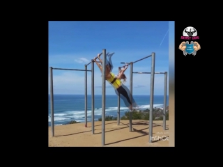 beautiful street workout girl goes crazy gina marie big tits big ass natural tits teen